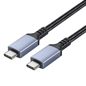 Tốt nhất bán PD 60W Nylon Type-C Cáp iPhone Android IOS PVC nhanh chóng sạc Braid Loại C truyền dữ liệu Cáp Type-C Cáp - Product Image 6