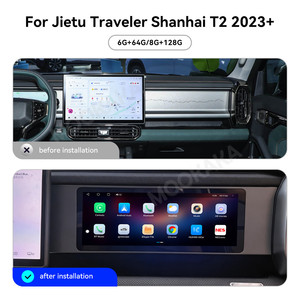 MOKA Pantalla Táctil Android de 12.3 Pulgadas con Nuevo Diseño para Ietu Traveler Shanhai T2 <span class=keywords><strong>2023</strong></span>+, Sistema de Entretenimiento, Carplay - Product Image 2
