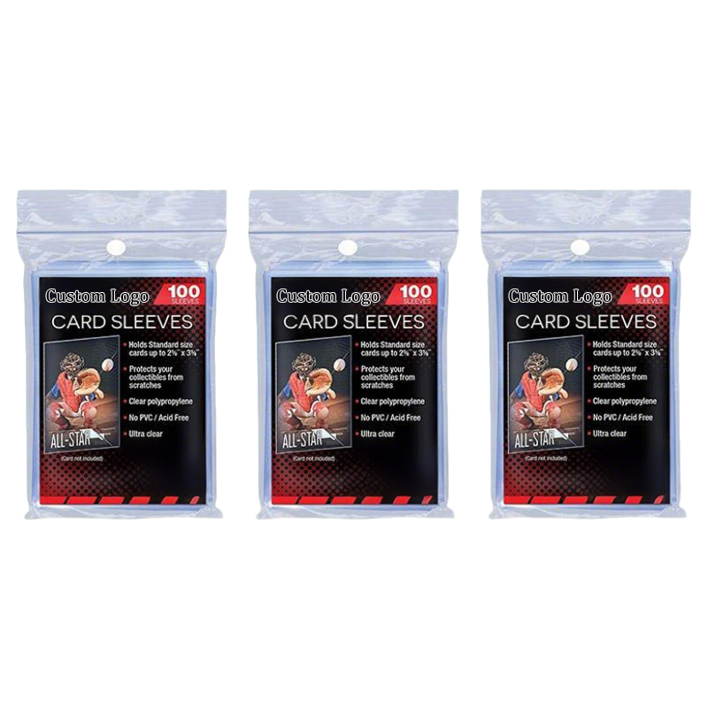 baseball card individual sleeves Amazon.com: 10 (Ten) Pack Lot of 100 Soft Sleeves / Penny Sleeve for Baseball  Cards & Other Sports Cards (Packaging May Vary) : Toys & Games