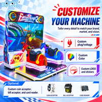 Machine de jeu de course de chevaux commerciale, simulateur d'arcade interactif pour 2 joueurs, pour centre de divertissement familial et zone de jeux
