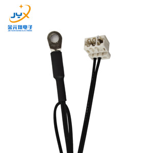 Sonda di Temperatura <span class=keywords><strong>NTC</strong></span> 10K B3950 con Connettore M4, Sonda ad Alta Temperatura in Acciaio Inossidabile con Cavo a Doppia Treccia - Product Image 2