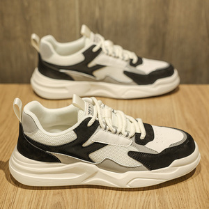 2026 New Model Sport Style Breathable Lightweight Anti-Slip <b>Walking</b> Shoes - Men's and Women's Fashion Casual Thick-<b>Topped</b> Shoes - Product Image 3