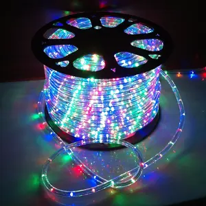 led 50 meter 2wire/3wire multicolor 2 Wire thin led rope light