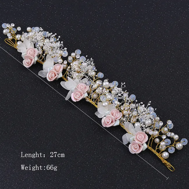 2022 Fashion Jeweled Crystal Wedding Rhinestone Comb and Bridal Rhinestone Comb For Wedding Bridal Flower Hairband