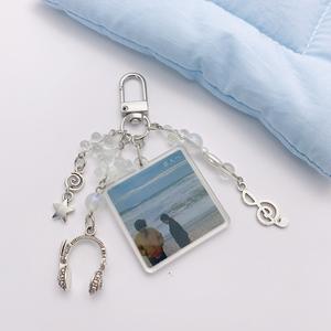 Hecho a mano japonés 2000s estilo Genso álbum con cuentas llavero lámpara logotipo personalizado accesorio <span class=keywords><strong>de</strong></span> moda - Product Image 5