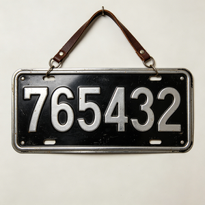 <span class=keywords><strong>Plaque</strong></span> <span class=keywords><strong>d</strong></span>'<span class=keywords><strong>immatriculation</strong></span> vintage en métal embossé style ancien, souvenirs <span class=keywords><strong>d</strong></span>écoratifs, plaques <span class=keywords><strong>d</strong></span>'<span class=keywords><strong>immatriculation</strong></span> suspendues, accessoires <span class=keywords><strong>de</strong></span> voiture - Product Image 1