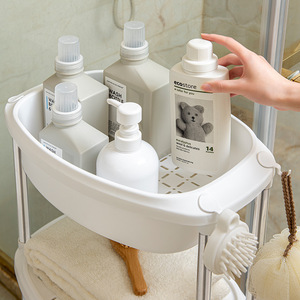 Cesta de almacenamiento de ropa multifuncional, cesta de lavanderí<span class=keywords><strong>a</strong></span> para el hogar, estante de balcón, cesta grande de ropa sucia de <span class=keywords><strong>mano</strong></span> - Product Image 3