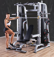 Rack de musculation OCKR Smith Machine en acier inoxydable pour salle de sport à domicile, équipement de fitness, capacité 300 kg, exercices pour triceps