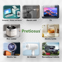 Pretiosus invertör gümrük yapılan 3000W 12v 24v 36v 48v 60v 72v Dc 110v 120v 220v 50hz 60hz Ac saf sinüs dalga invertör