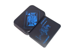 Hot Bán PVC Poker Nhựa Không Thấm Nước Chơi Thẻ Thiết Lập Màu Đen Poker Thẻ Bộ Cổ Điển Ma Thuật Thủ Thuật Công Cụ Poker Trò Chơi - Product Image 4