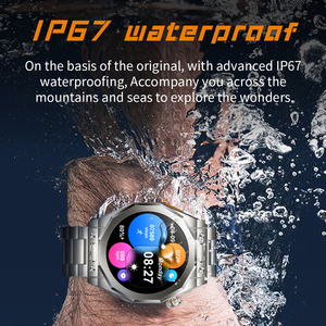 สมาร์ทวอทช์รุ่นใหม่ล่าสุดปี 2026 Z18 Max Round Sport พร้อมสายสแตนเลส แบตเตอรี่ 300mah กันน้ำระดับ IP67 นาฬิกาอัจฉริยะ - Product Image 6