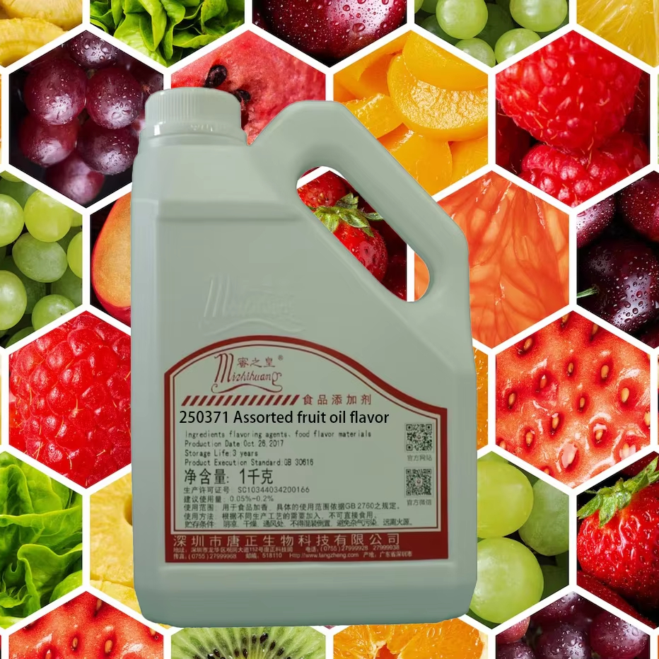 Assorted Fruit Oil Flavor Mixed Spices & Seasonings with Dominant Orange Sweetness Complex Fruit Aroma