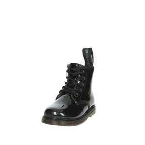 Bottines Grunland pour filles en cuir verni noir taille 88 PP0400 - Product Image 6