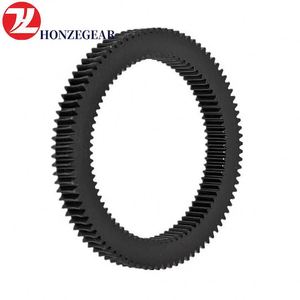 Engranaje de anillo de servicio de mecanizado de acero de alta resistencia no estándar personalizado de fábrica de China - Product Image 4