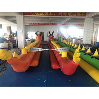 Bateau banane gonflable commercial Dragon pour sports nautiques, remorquable pour jet ski, pontons et tubes gonflables