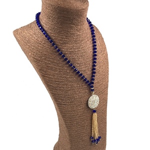 99 cuentas de cristal azul rosarios al por mayor <span class=keywords><strong>para</strong></span> bisutería <span class=keywords><strong>mujer</strong></span> a granel - Product Image 2