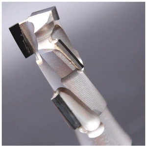 Herramientas PCD para Máquinas CNC, Fresa de Ranurado y Perforación para Madera, Personalizable ODM/OEM, 2 Filos, HRC60, para Fresado de Muebles - Product Image 4
