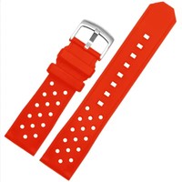 Bracelet de montre en silicone souple de 22 mm avec boucle en acier inoxydable pour montre de sport F1 WAZ2113, bracelet de remplacement pour homme