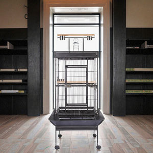 Fabrika Çıkışı Büyük Demir Tel Kuş Kafesi Papağanlar, <span class=keywords><strong>Quaker</strong></span> Kuşları, Conure'lar, Muhabbet Kuşları, Kanaryalar İçin - Çok Fonksiyonlu Özel Üretim Yetiştirme Kafesi - Product Image 6