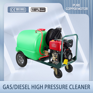 מכונת שטיפה בלחץ גבוה 200 בר, מונעת בבנזין, עם מיכל מים בנפח 100 ליטר/300 ליטר - Product Image 2