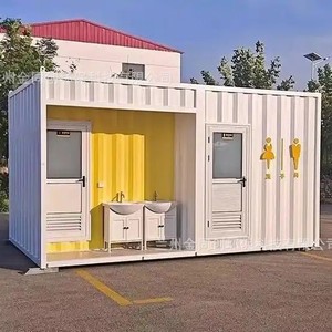 Toilettes conteneurisées modernes, écologiques et portables pour les attractions touristiques - Product Image 2