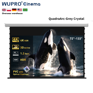 <span class=keywords><strong>Écran</strong></span> <span class=keywords><strong>de</strong></span> projecteur OEM Wupro <span class=keywords><strong>de</strong></span> haute qualité 120 pouces Home cinéma <span class=keywords><strong>motorisé</strong></span> tirer vers le bas doux ALR <span class=keywords><strong>écran</strong></span> <span class=keywords><strong>de</strong></span> projecteur déroulant électrique - Product Image 1