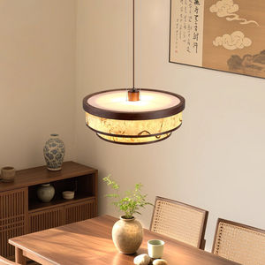 <span class=keywords><strong>Dynastie</strong></span> des chansons esthétique rétro lustre salon hôtel créatif papier de riz suspendu lumière nouveau chinois décor à la maison lustre - Product Image 2