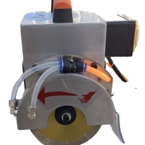 Machine de découpe portable pour carreaux, dalles et céramiques avec rail de guidage, pour chanfreinage de carreaux et découpe de marbre - Product Image 2