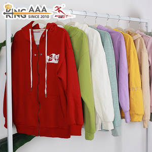 Sudadera con Capucha <span class=keywords><strong>de</strong></span> Invierno KungFu KingAAA para Mujer, Sudadera con Cremallera, Corte Holgado, Manga Larga, <span class=keywords><strong>Ropa</strong></span> Usada en <span class=keywords><strong>Liquidación</strong></span> - Product Image 1