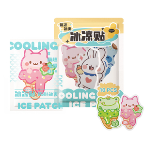 Patch rafraîchissant personnalisable pour enfants contre les maux de tête et la <span class=keywords><strong>fièvre</strong></span>, gel rafraîchissant hypoallergénique pour enfants - Product Image 4