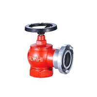 Accessoires pour équipement de lutte contre l'incendie : Adaptateur de système de vanne d'hydrant vertical en fonte ductile rouge, conception durable, installation facile