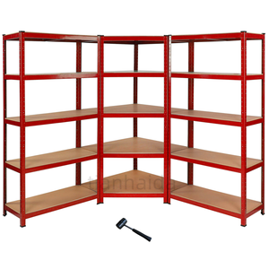 Unidades de estanterías para venta al por menor Estantes de almacenamiento sin pernos Estante de piezas de repuesto de hierro - Product Image 2