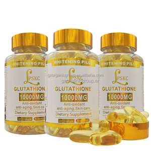Suplemen Kesehatan Label Pribadi Kapsul Meningkatkan Imunitas 10000mg <span class=keywords><strong>Glutathione</strong></span> Pil Pemutih Kulit - Product Image 1