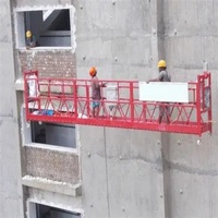 Plataforma Colgante ZLP800 para Construcción, con Capacidad de 800 kg, para Limpieza de Fachadas