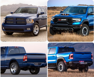 Ngoại thất cho Dodge <span class=keywords><strong>Ram</strong></span> <span class=keywords><strong>2500</strong></span> 2019-2023 năm nâng cấp lên TRX 2024 Phụ Kiện Xe Hơi chuyển đổi Facelift Chất lượng cao PP bội thu - Product Image 3