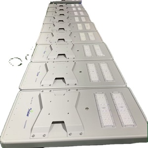 Lampadaire solaire LED 2 têtes 100W, contrôle de la luminosité 12H, température de couleur 6000K, IP65, pour poteau extérieur de 5-6 mètres - Product Image 2