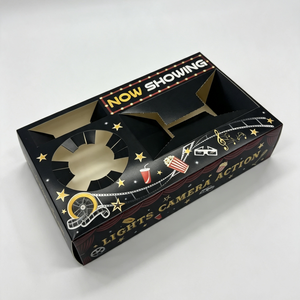 Bandejas para Snacks, Palomitas, Dulces y Bebidas, Cajas <span class=keywords><strong>de</strong></span> Papel con Múltiples Compartimentos para Cine, Fiestas <span class=keywords><strong>de</strong></span> Cumpleaños - Product Image 2