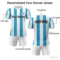 Jersey de Fútbol Personalizado del Club América, Cruz Azul, Chivas de la Liga MX de México, Ropa para Fanáticos, Sin Logotipo de Copyright