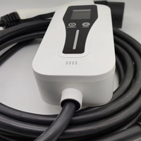 Chargeur de voiture électrique portable de type 2, prise EV DC 7KW 22KW, micro-onduleur OEM, chargeur domestique pour voiture électrique