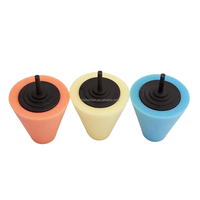 Tampons d'éponge de polissage de voiture coniques Accessoires de perceuse électrique