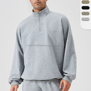 Sudadera Deportiva Unisex de Otoño/Invierno, Estampada, Cuello Redondo, Transpirable, de Secado Rápido, Anti-UV, Holgada, Manga Larga, Media Cremallera, Informal, para Entrenamiento - Product Image 6