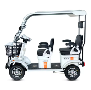 Nouvelle arrivée scooter de loisirs Scooter de golf Scooter électrique à quatre roues Famille femme petite navette enfants avec hangar voiture à batterie - Product Image 5