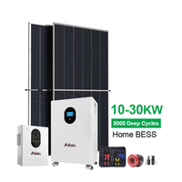 Système solaire hors réseau 3kW 5kW 10kW 20kW 30kW, ensemble complet avec batterie LiFePO4 pour l'alimentation domestique