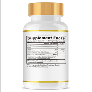 Oem <span class=keywords><strong>1000Mg</strong></span> Glutathion Huid Whitening Capsules Organische Whitening Collageen & Vitamine C Pillen Voor Volwassenen Niet Voor Zwangere Vrouwen - Product Image 2