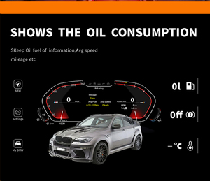 Último Modelo de Pantalla LCD de 12.3 Pulgadas para el Tablero de Instrumentos, Velocímetro Digital para BMW X6 E71 E72 CCC CIC, Panel de Instrumentos, Pantalla Head-Up Display - Product Image 5