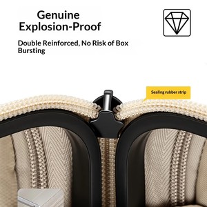 Trolley Multifunzionale Personalizzato con Separazione Asciutto/Bagnato, Doppio Strato con Cerniera, Porta USB per Ricarica, Porta Telefono e Portabicchiere - Product Image 6