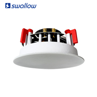 Haut-parleur de plafond 6,5 pouces coaxial 2 voies avec tweeter 8Ω OEM Haut-parleur de plafond passif Haut-parleur commercial