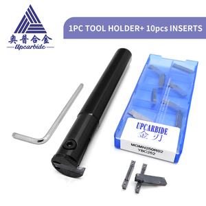 Portaherramientas de torno CNC tipo tornillo pulido MGIVR/L de carburo de tungsteno para cortar acero/hierro/acero inoxidable - Product Image 2
