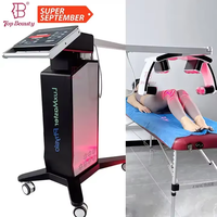 Appareil de physiothérapie laser à faible intensité, lumière rouge, thérapie par le froid, soulagement de la douleur rhumatoïde, 635 nm, 405 nm