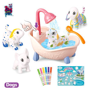 Kit de peinture de bain <span class=keywords><strong>chat</strong></span> lavable bricolage PVC animaux Graffiti jouets pour les tout-petits jouets de <span class=keywords><strong>dessin</strong></span> - Product Image 4